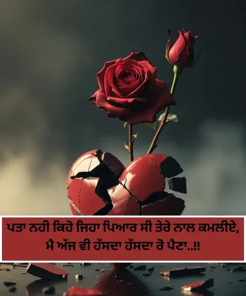 Punjabi Shayari Sad Love Punjabi Shayari Sad Love